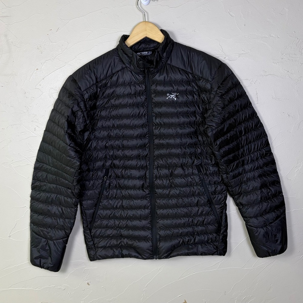 Arcteryx Cerium LT Puffer Jacket Mens Small Black Goose Down Gorpcore Hiking